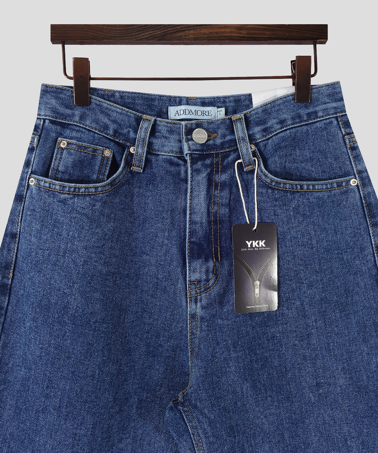 【丈別】プレーンセミワイドデニム