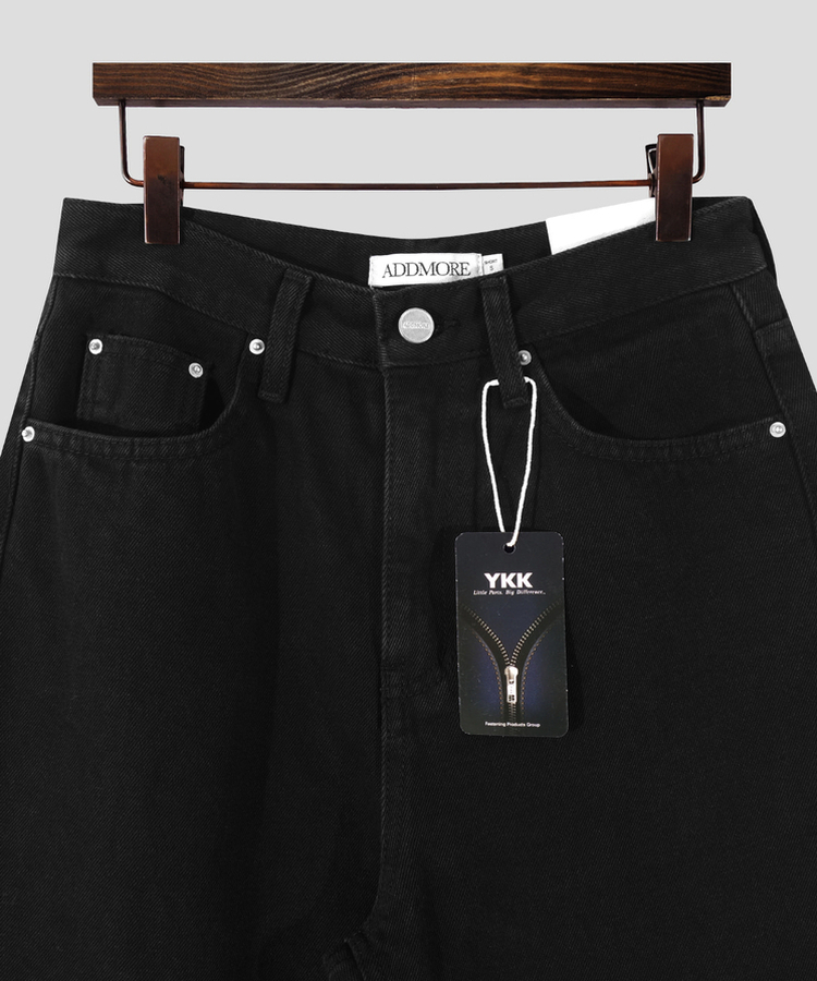 【丈別】プレーンセミワイドデニム