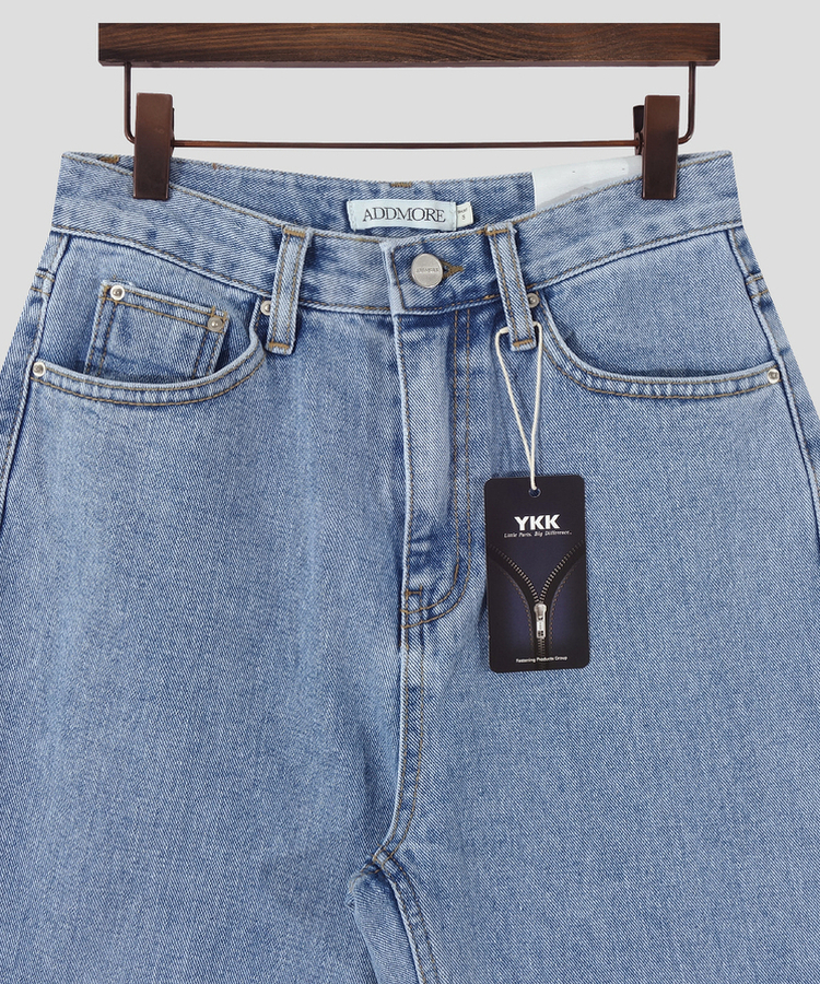 【丈別】プレーンセミワイドデニム