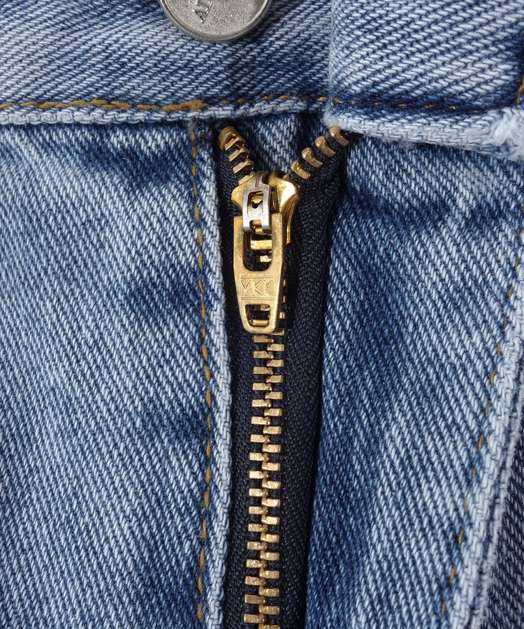 【丈別】プレーンセミワイドデニム