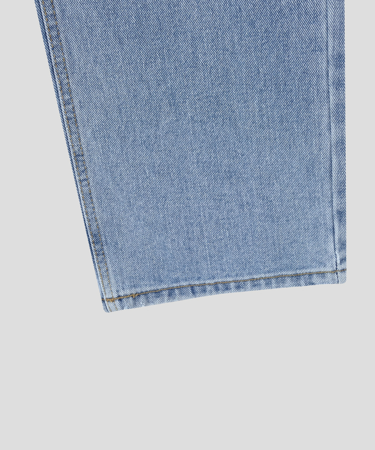 【丈別】プレーンセミワイドデニム