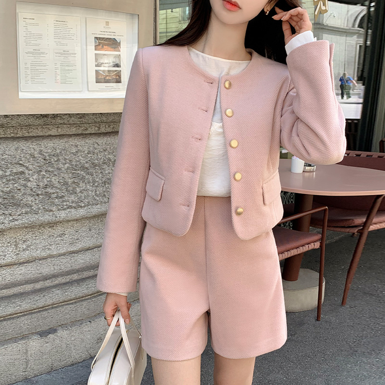 ジャケットショートパンツセットアップ｜ツーピース｜韓国ファッション