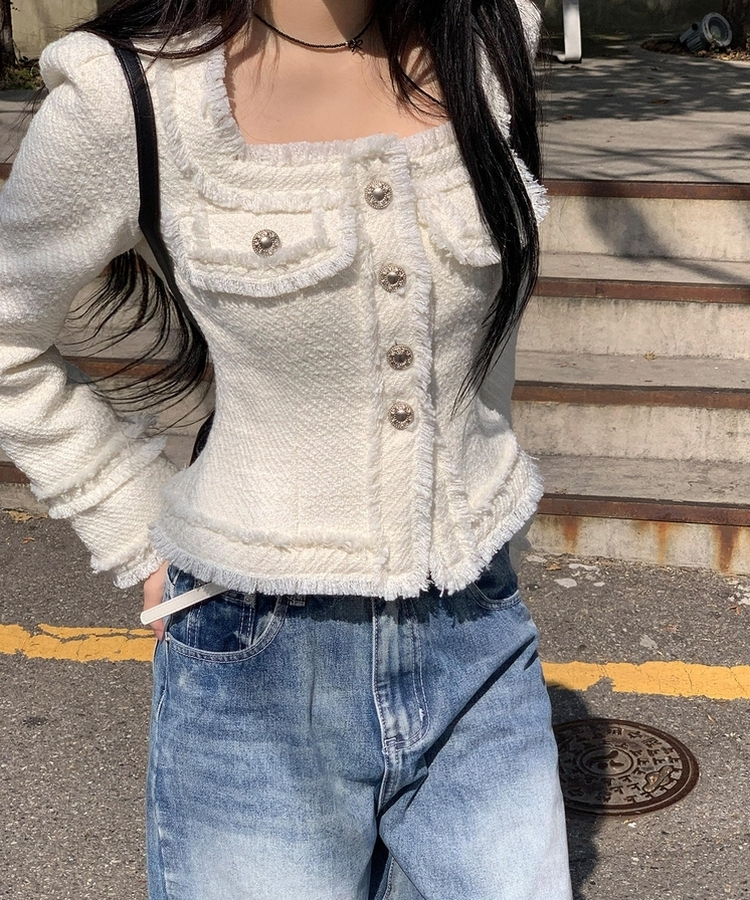RADIATE ツイードドッキングデニムジャケット ツイードドッキングデニムジャケット | ラディエイト(RADIATE