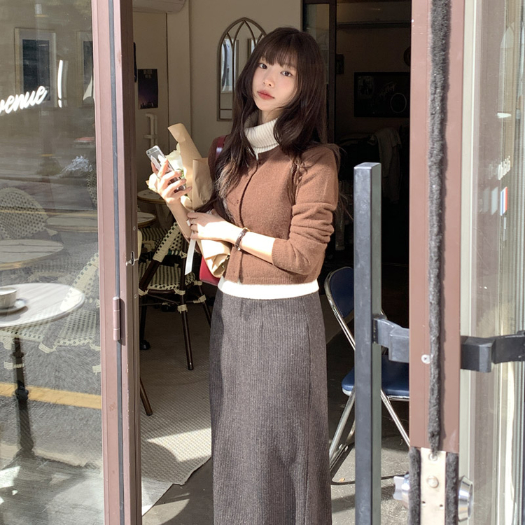 2丈タイプツイードタイトスカート｜ミニスカート｜韓国ファッション