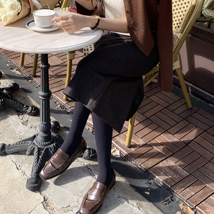 2丈タイプツイードタイトスカート｜ミニスカート｜韓国ファッション