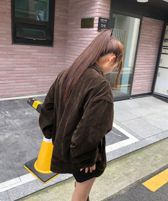 ビンテージウォッシングレザージャケット DARK BROWN(SUEDE)