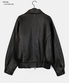 ビンテージウォッシングレザージャケット