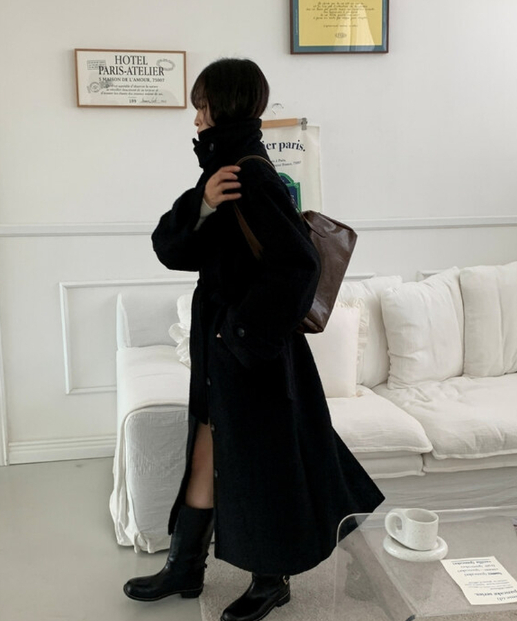 レザーバッグショルダーバッグ BROWN