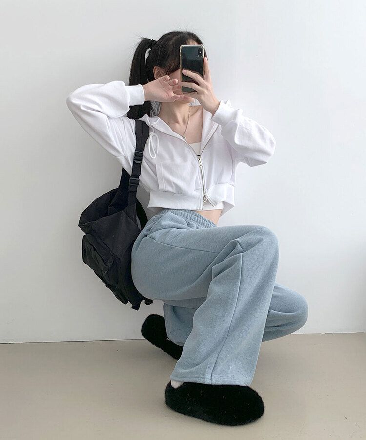 【SHORT/LONG 丈別】起毛ワイドトレーニングパンツ8色