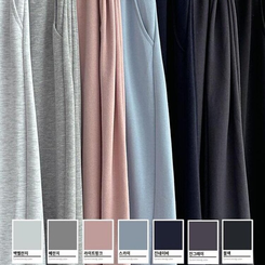 トレーニングパンツ 【丈別】ピンタックワイドトレーニングパンツ(7color)