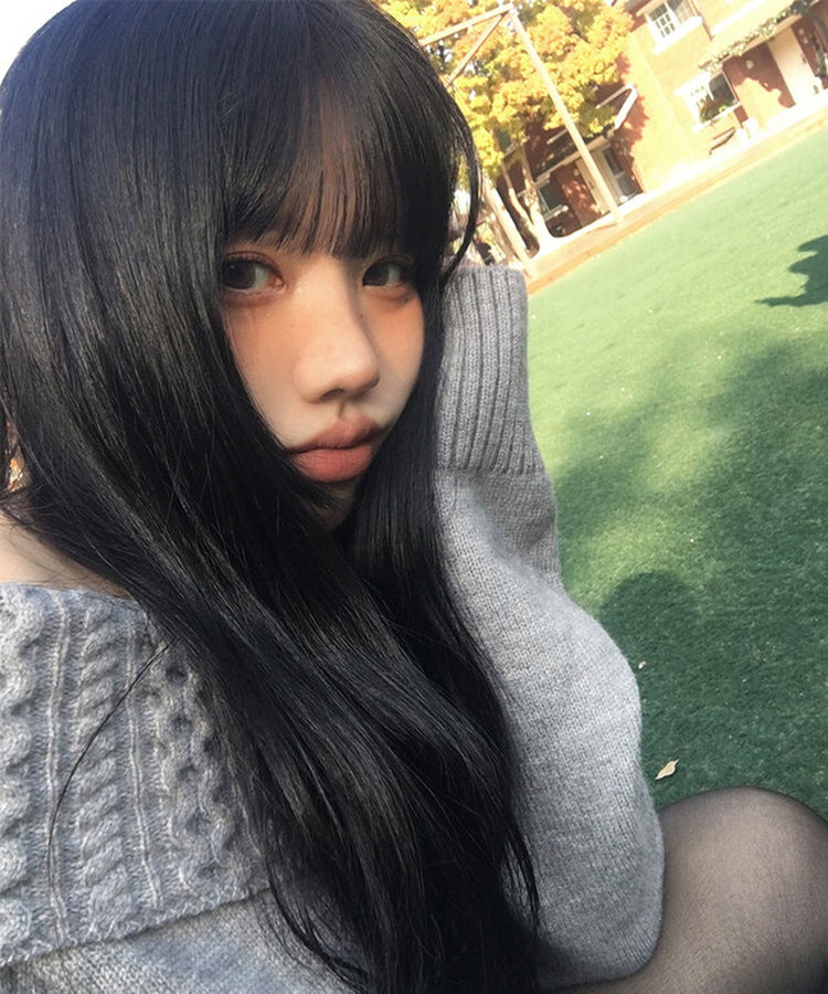 【マフラー付き】ニジュオフショルダーニット GREY