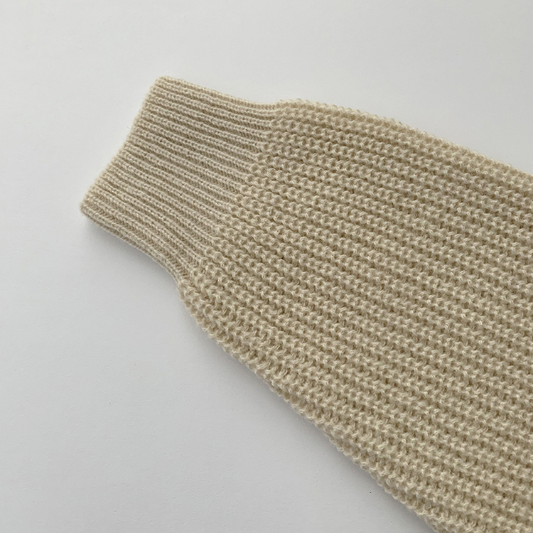 카라멜 오버핏 데일리 겨울 긴팔 반집업 니트 루즈핏 캐주얼 빈티지 빅사이즈 맨투맨 5color