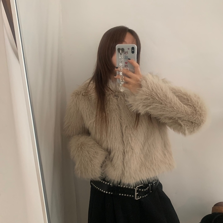 ウィンターカラーミニファージャケット｜ジャケット｜韓国ファッション