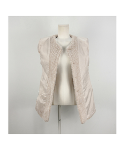 ダンブルツイードノーカラーミニワンピース