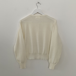 기본가디건 라운드 세미크롭 아방핏 니트가디건