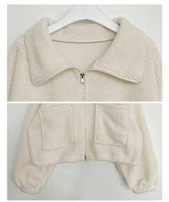 포켓양털뽀글이아방핏자켓점퍼