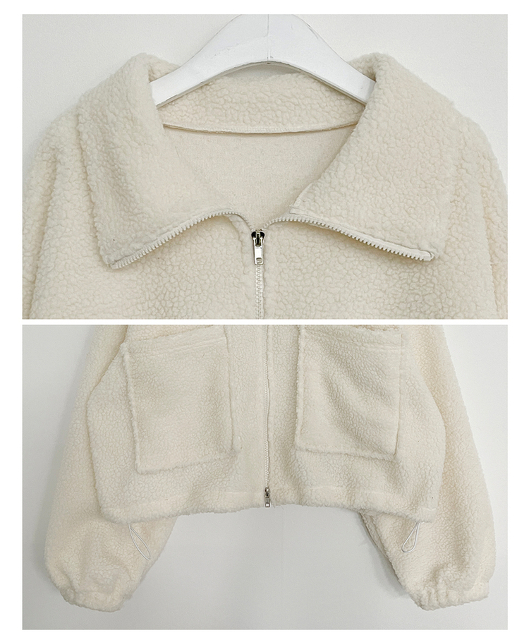 포켓양털뽀글이아방핏자켓점퍼