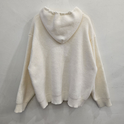 フードニットジップアップカーディガン(5color)