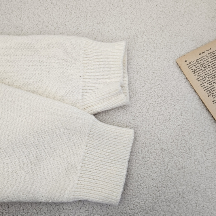 フードニットジップアップカーディガン(5color)