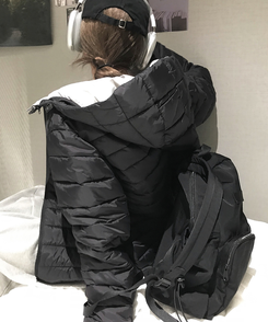 バックバッグ・スクールバッグ ツーポケットデイリールーズバックパック BLACK