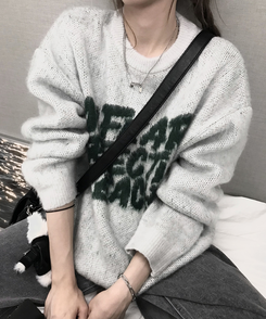 ジュエリー アシンメトリーレイヤードクリップネックレス SILVER
