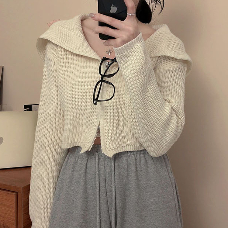 Bibiy. PENELOPE COLLAR KNIT ペネロペカラーニット Bibiy. PENELOPE COLLAR KNIT ペネロペカラーニット
