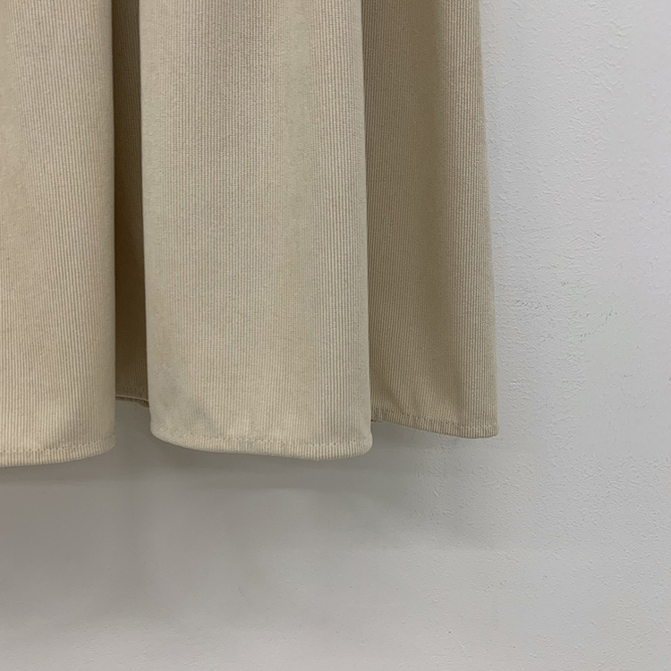 모리걸 아메카지 빈티지 골덴 밴딩 캉캉 롱스커트