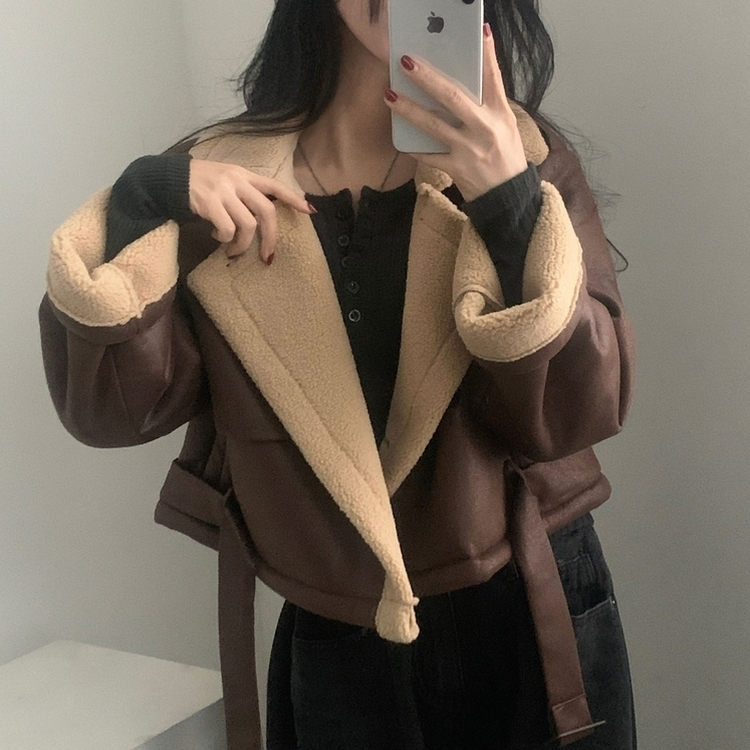 이너블 골지버튼 여리핏 긴팔니트 티셔츠 4color 차콜