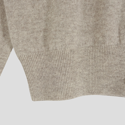 【whiplumXSONA 初コラボ！】 ウール100%ラウンドネック羊毛カーディガン