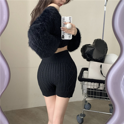 ニットインナーパンツ BLACK