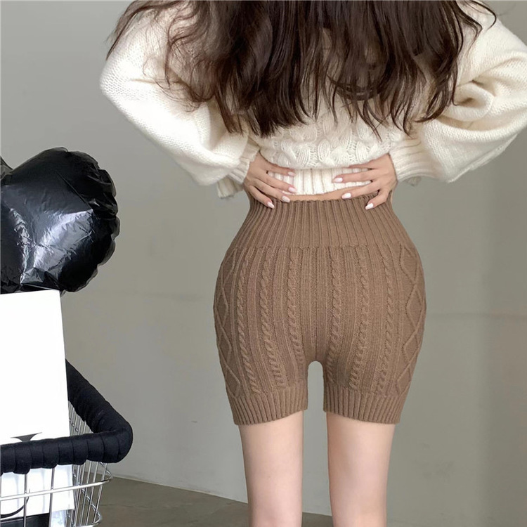 ニットインナーパンツ BROWN