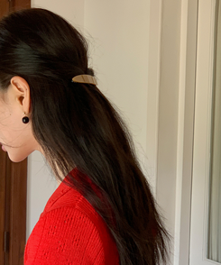 ヘアアクセサリー エメンタルヘアピン BROWN