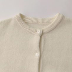 メリミラウンドセミクロップカーディガン(8color)