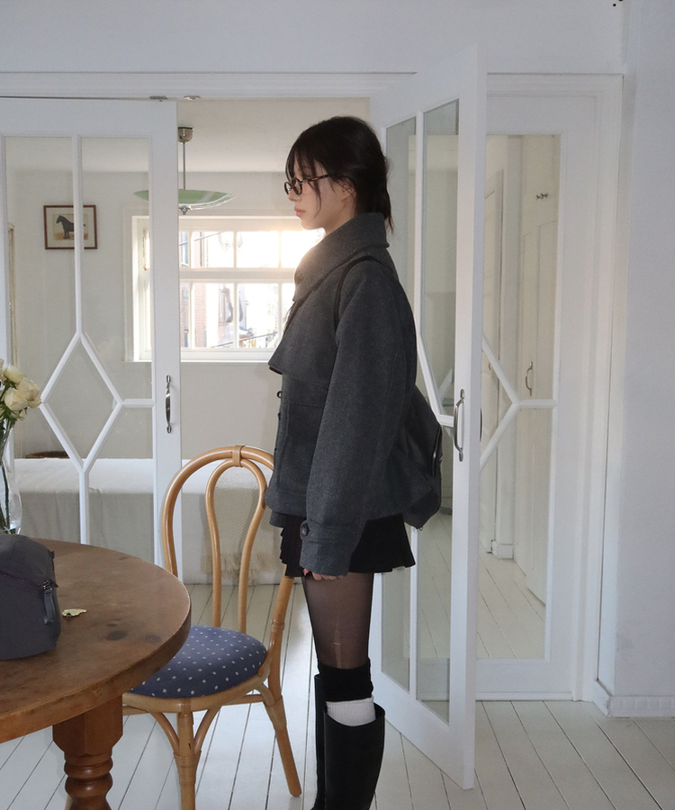 RUIRUE BOUTIQUE ダッフルコート コート ウール100
