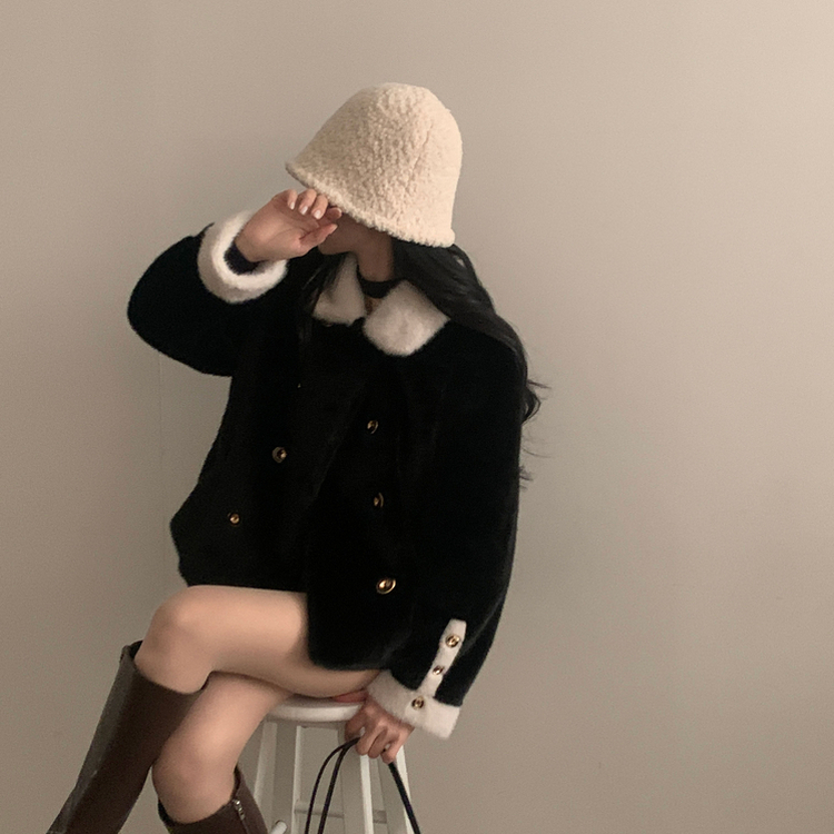 ファールーズフィットカラージャケット BLACK