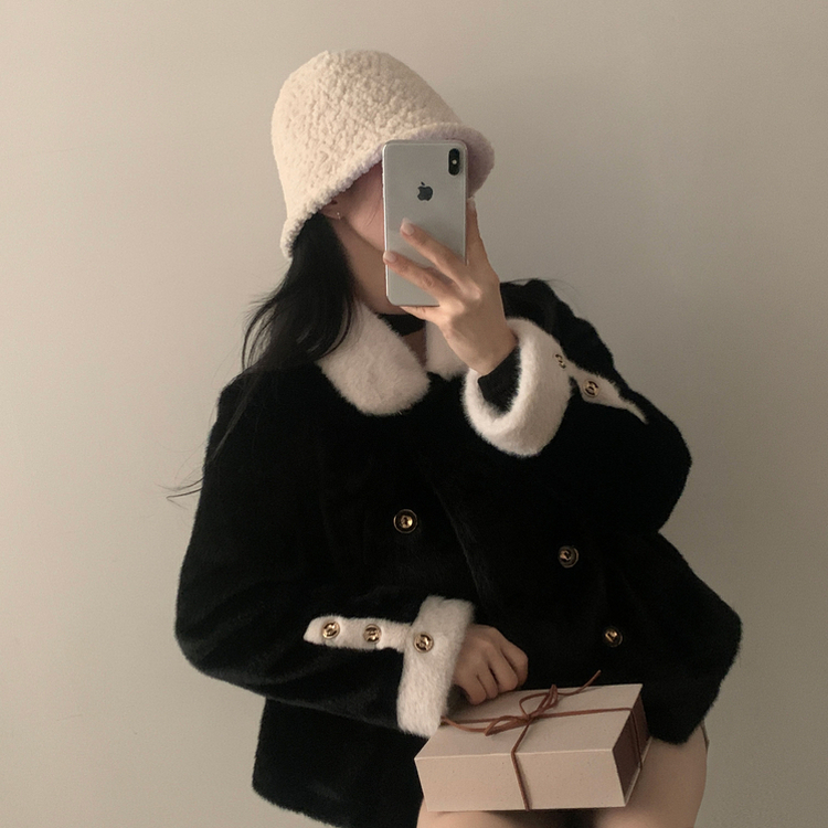 ファールーズフィットカラージャケット BLACK