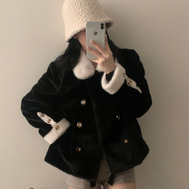 ファールーズフィットカラージャケット BLACK