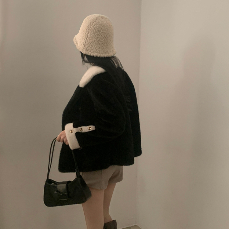 ファールーズフィットカラージャケット BLACK