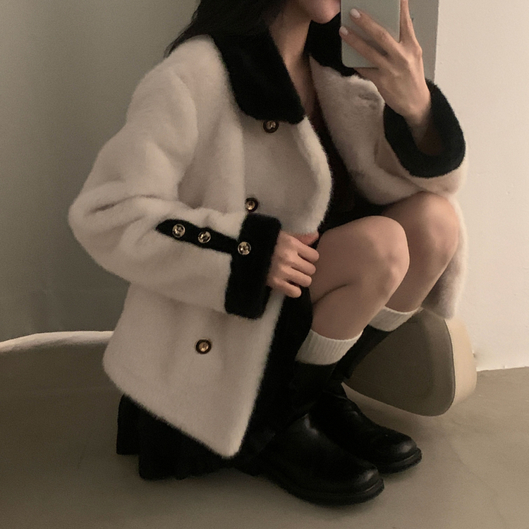 ファールーズフィットカラージャケット IVORY