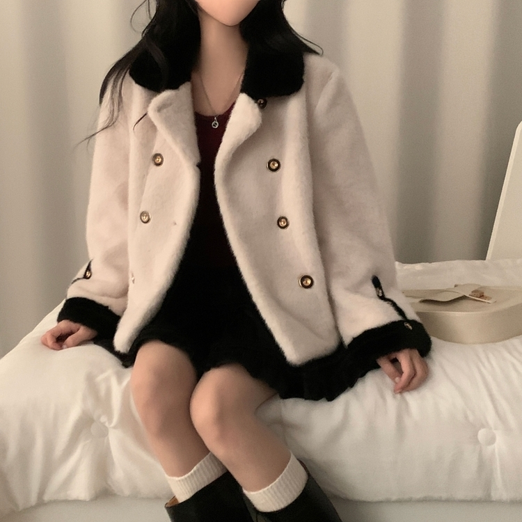 ファールーズフィットカラージャケット IVORY