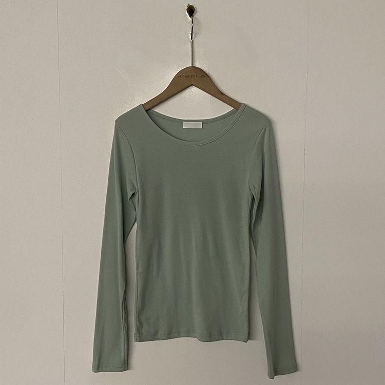 [1+1企画]ベーシックラウンド長袖Tシャツ11色