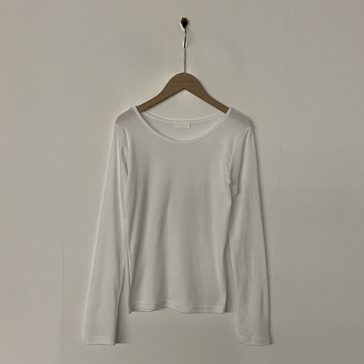 [1+1企画]ベーシックラウンド長袖Tシャツ11色