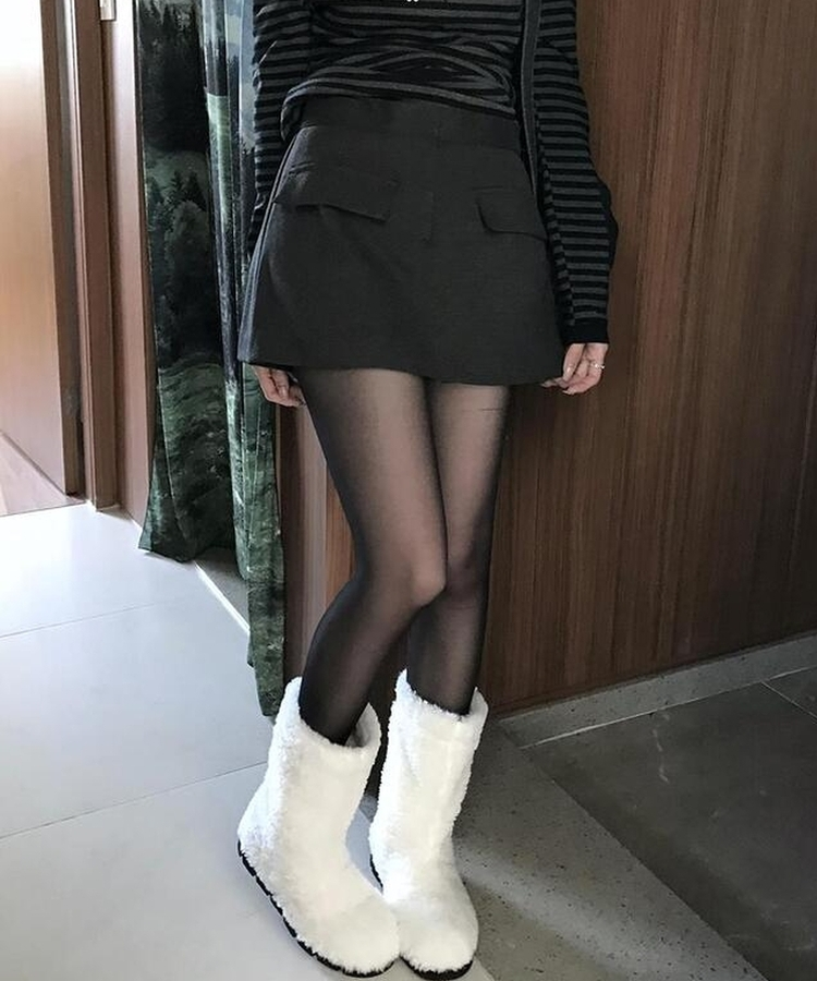 ショートスカートパンツ