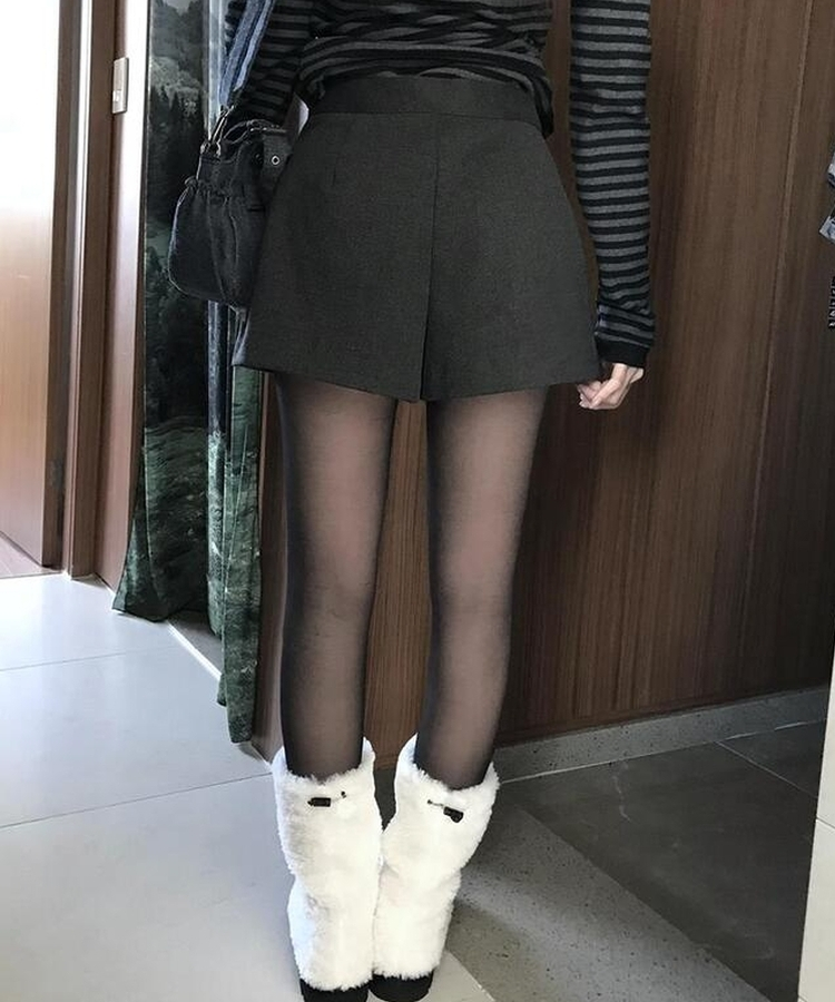 ショートスカートパンツ