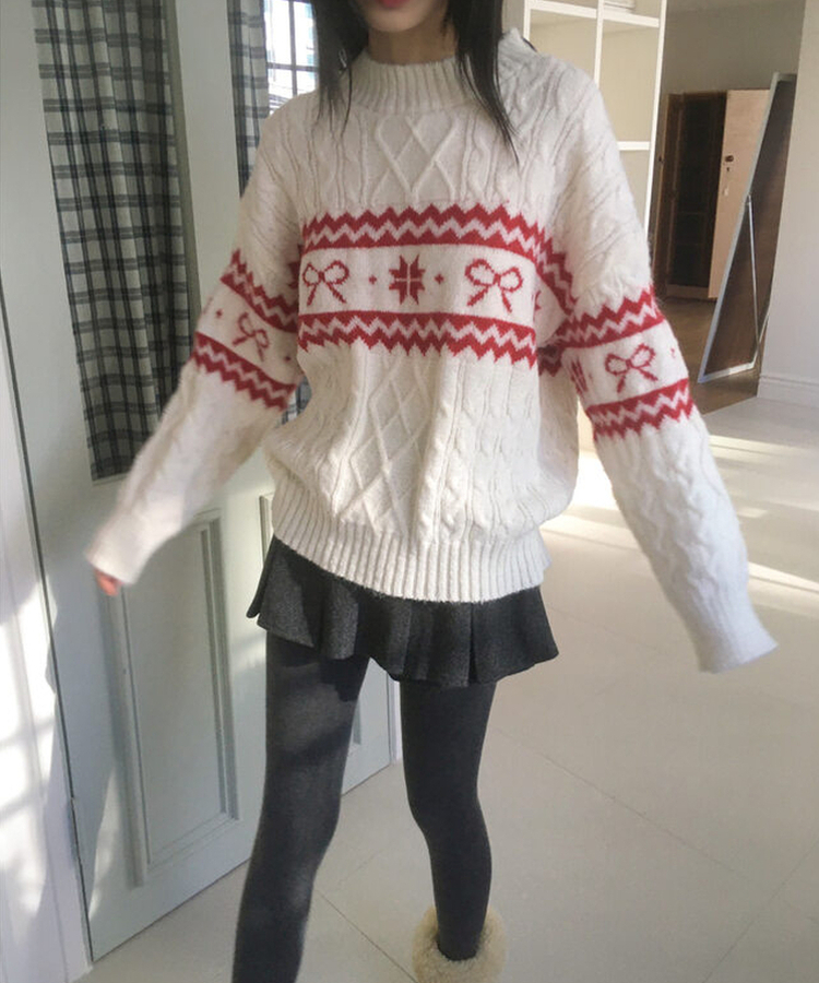 リボンケーブルニット