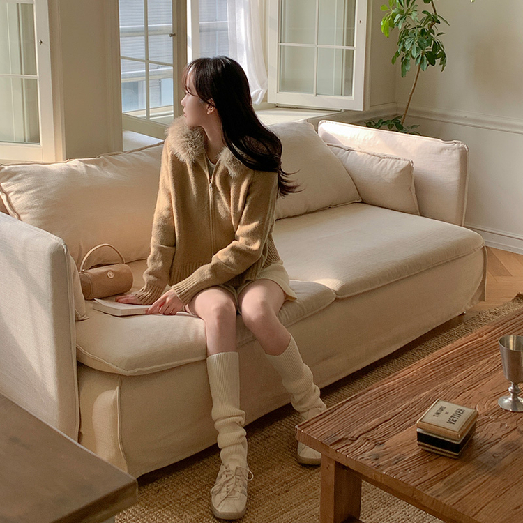 2WAY/取り外し可能フード/ふんわり柔らか♥) ヘブリング