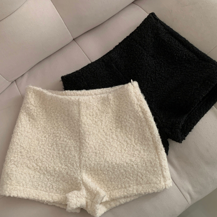 ボアウールショートパンツ