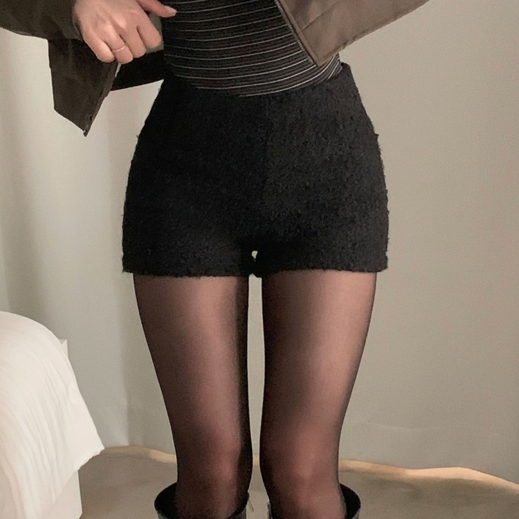 ボアウールショートパンツ