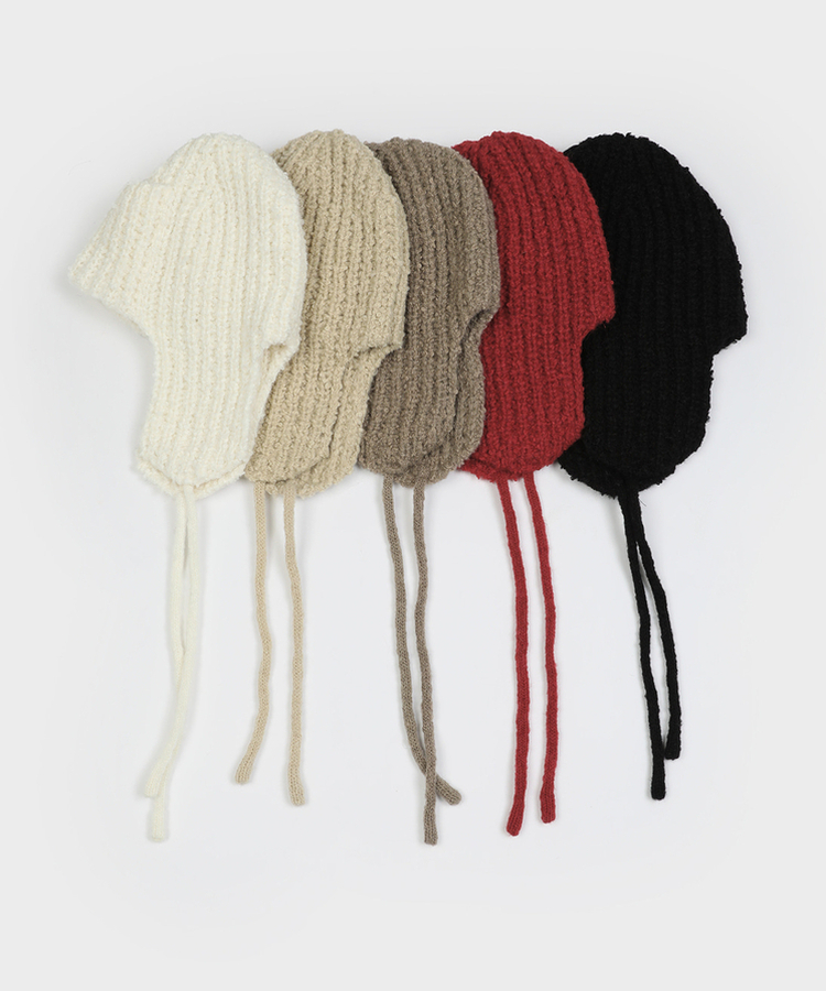 ストラップウールニットトルーパー(5color)