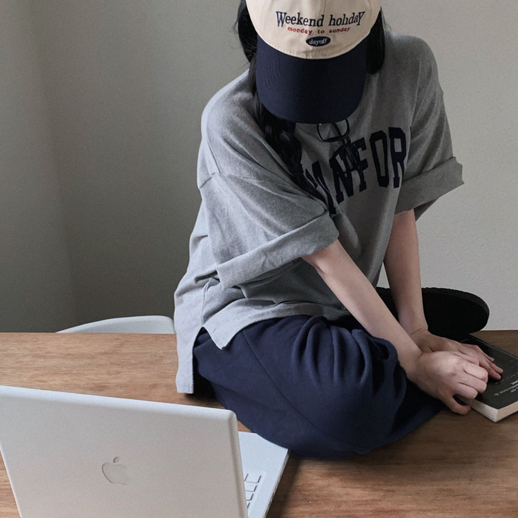 【起毛】サイドピンタックトレーニングポケットワイドパンツ(7color)